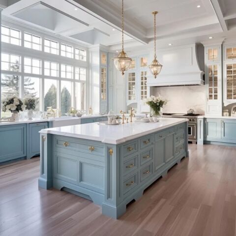 newly remodeled kitchen