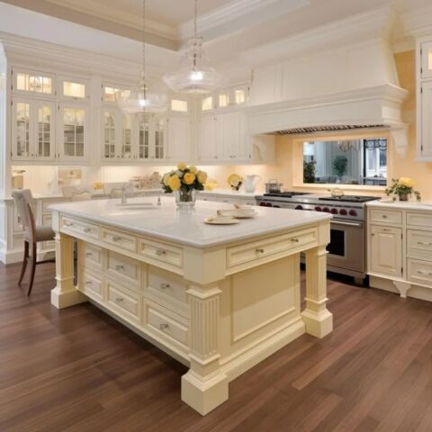 newly remodeled kitchen