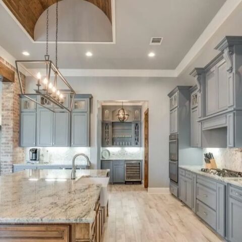 newly remodeled kitchen